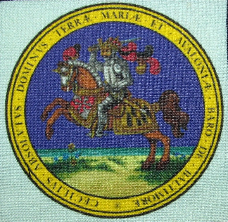 Maryland State Seal - Weste, Tasche, Rucksack, Jacke Patch Gedruckt Annähen Reisen Anzeigen von DaddyoFattyo