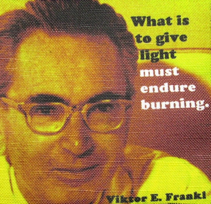 Viktor Frankl Quote - Gedruckter Aufnäher Auf Weste, Tasche, Rucksack, Jacke P390 von DaddyoFattyo