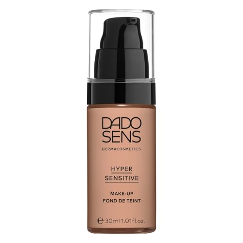 DADO SENS HYPERSENSITIVE MAKE-UP - Auch bei Neurodermitis, Akne oder Rosacea geeignet - Pflegendes Make-Up Für Empfindsame Haut - Sorgt Sanft Für Einen Natürlich & Ebenmäßigen Teint (Almond) von Dado Sens