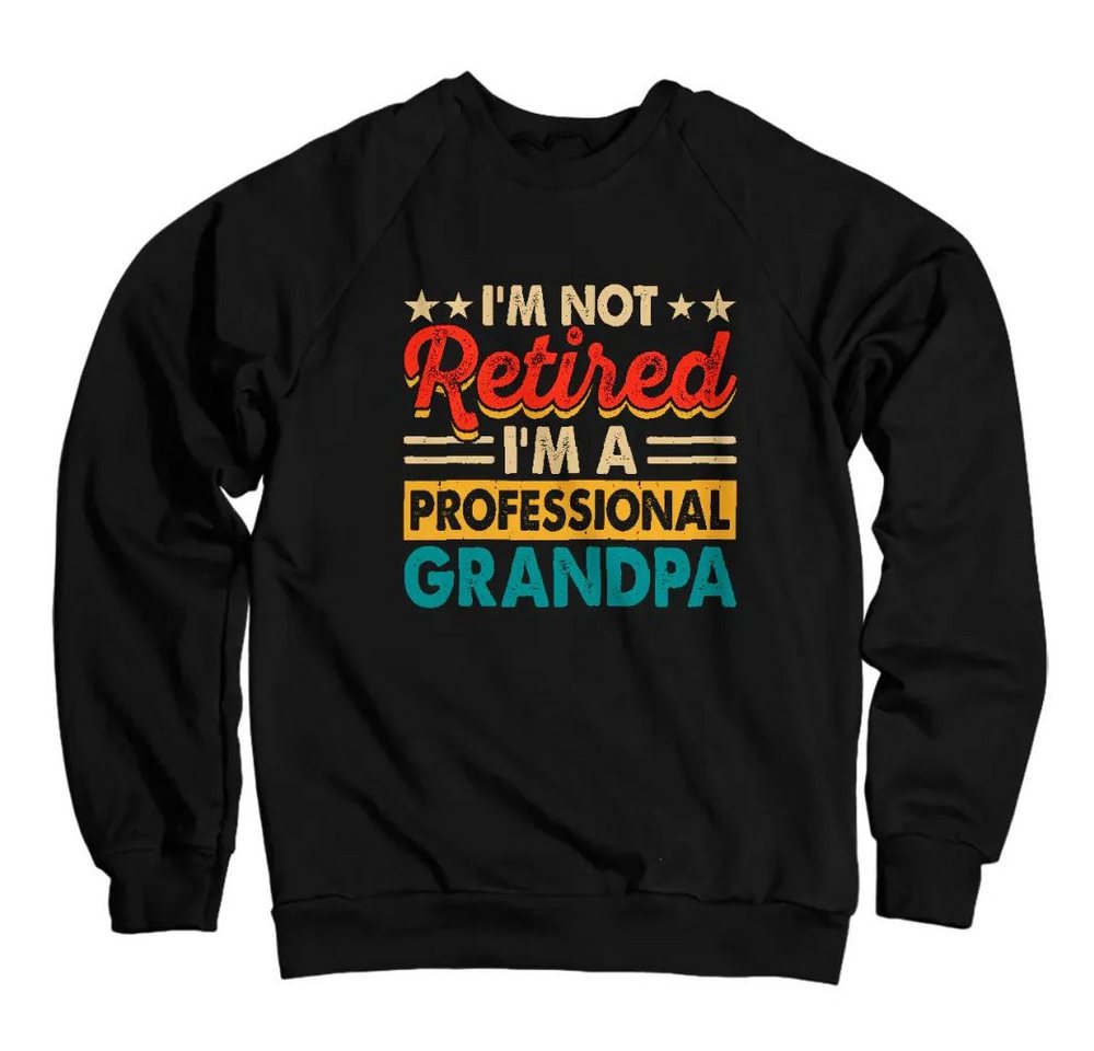 Dads Collection Rundhalspullover Professional Grandpa Sweatshirt von Dads Collection
