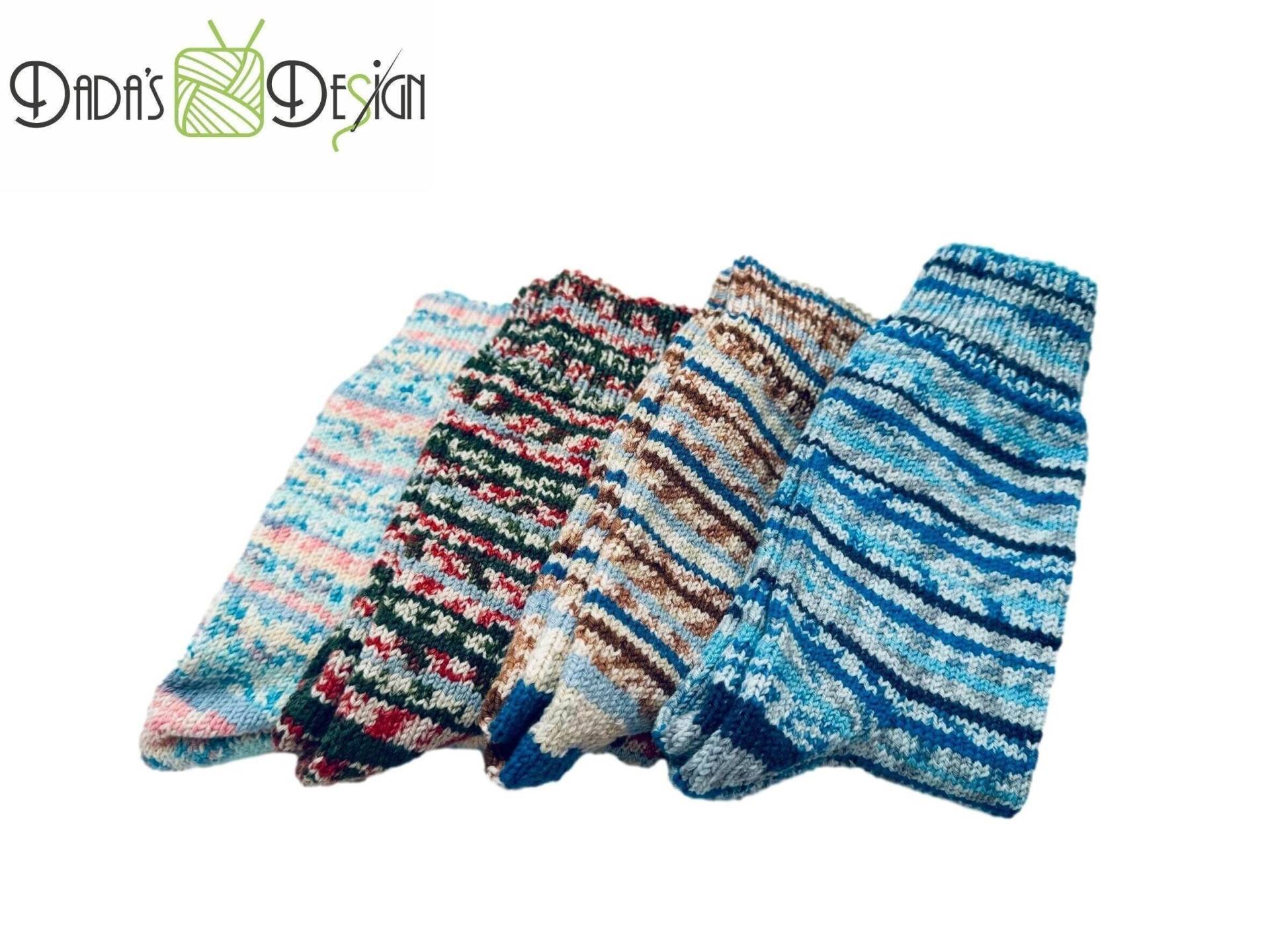 Gestricke Socken Aus Baumwolle - Gr. Ca 38/39 von DadusDesign