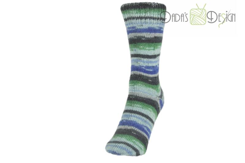 Gestrickte Socken "Regia Poesie Color" - Gr.ca 36/37 von DadusDesign