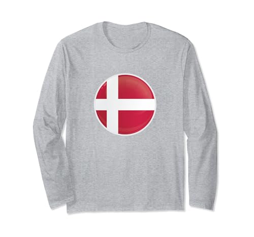 Dänemark Flagge Herren Danmark Damen Dänen Kinder Denmark Langarmshirt von Dänemark Deko Frauen Königreich Dänemark Männer