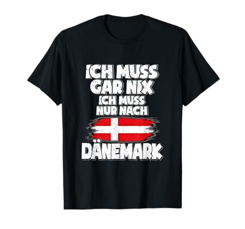 Dänemark T-Shirt - Herren & Damen & Unisex Kinder - Geschenk für Dänen - Schwarz - S - Kurzarm - T-Shirt - Flaggenmuster - Geburtstag Dänemark T-Shirt - Herren & Damen & Unisex Kinder - Geschenk für Dänen - Schwarz - S - Kurzarm - T-Shirt - Flaggenmuster - Geburtstag von Dänemark T-Shirt