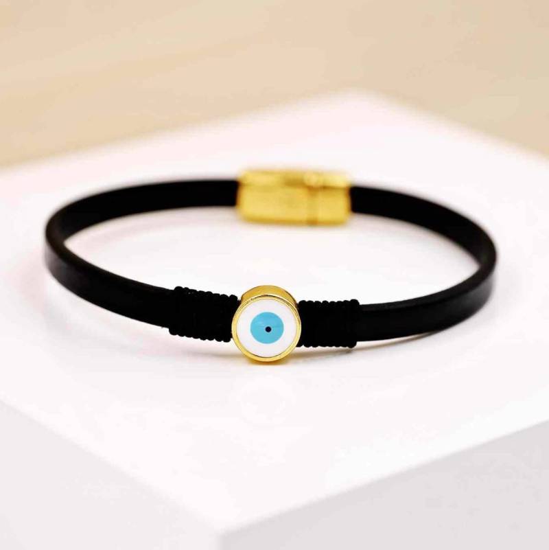 Bracelet - Black Evil Eye Bracelet - Black Evil Eye von Daeraki