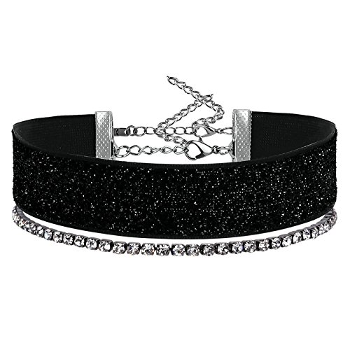 Daesar Choker Kette Damen Rot, Tattoo Halskette Choker Doppelreihig mit Zirkonia Verstellbar Kropfbänder in Bijouterie Daesar Choker Kette Damen Rot, Tattoo Halskette Choker Doppelreihig mit Zirkonia Verstellbar Kropfbänder in Bijouterie von Daesar