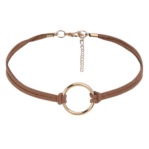 Daesar Choker Tattoo Kette Damen, Kropfband Tracht mit Kreis Choker Kette Verstellbar Rosa Daesar Choker Tattoo Kette Damen, Kropfband Tracht mit Kreis Choker Kette Verstellbar Rosa von Daesar