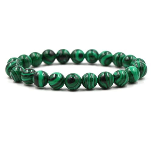 Daesar Herren Perlenarmband 20CM, Armbänder Perlen 10MM Grün Malachit Charm Armband für Männer Daesar Herren Perlenarmband 20CM, Armbänder Perlen 10MM Grün Malachit Charm Armband für Männer von Daesar
