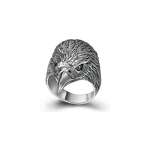 Daesar Ringe 925 Silber Herren Adler Partnerring Männer Freundschaftsringe Biker Gr.58 (18.5) von Daesar