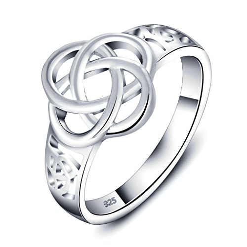 Daesar Silber Ring Frauen Baum des Lebens Ring Eheringe 12MM Größe:54 (17.2) von Daesar