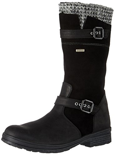 Däumling Jungen Mädchen Alia Kurzschaft Stiefel, Schwarz (70Denver schwarz), 29 EU von Däumling