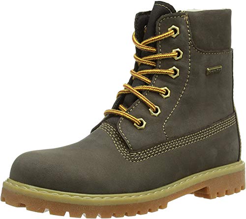 Däumling Jungen Unisex Kinder Andy Kurzschaft Stiefel, Braun (32Aspen Espresso), 32 EU von Däumling