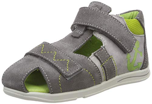 Däumling Baby Jungen Uri Sandalen, Grau (Turino Smoked Pearl 82) von Däumling