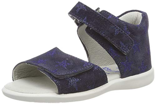 Däumling Mädchen Bonin Sandalen, Blau (Space Jeans 36) von Däumling