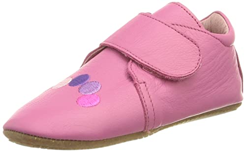 Däumling Baby-Mädchen Laeta Hausschuh, Bio Nappa pink, 20 EU von Däumling