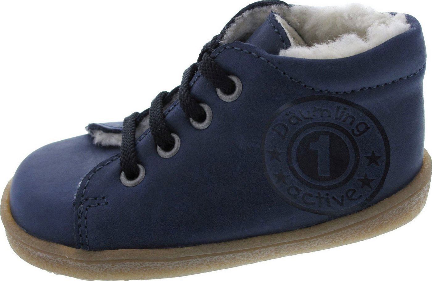 Däumling Däumling Kinder Lauflern Polly Lauflernschuhe Lede Schnürstiefel von Däumling