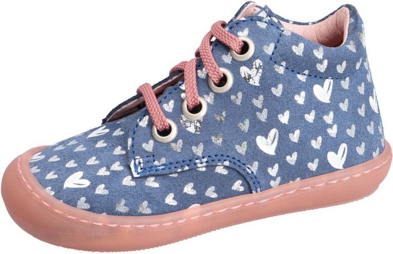 Däumling Däumling Kinder Lauflern Salli Lauflernschuhe Lede Schnürstiefel von Däumling