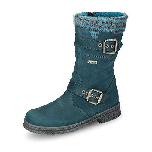 Däumling Damen Alia Kurzschaft Stiefel, Blau (Denver Petrol 50) von Däumling