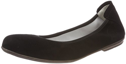 Däumling Mädchen Hadia Ballerinas, Schwarz Capretto Schwarz 70, 32 EU Schmal von Däumling