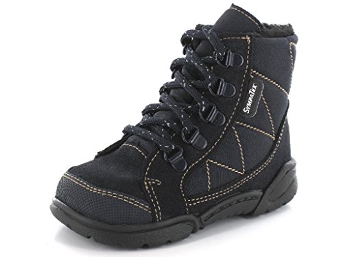 Däumling Hansi Kurzschaft Stiefel, Blau Turino Ozean 48, 19 EU Schmal von Däumling