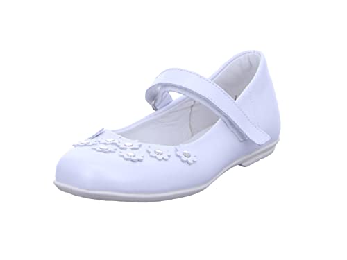 Däumling Hillery Ballerinas, Weiß (Perlato Weiss 71), 38 EU von Däumling