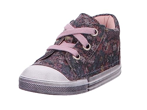 Däumling Jungen Mädchen Emsi Sneaker, Fleurs Argento, 18 EU von Däumling