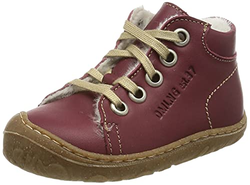 Däumling Jungen Mädchen Fury Stiefelette, Rot, 20 EU von Däumling