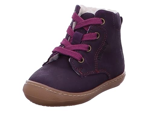 Däumling Jungen Mädchen Saski Stiefelette, Country aubergine, 19 EU Schmal von Däumling