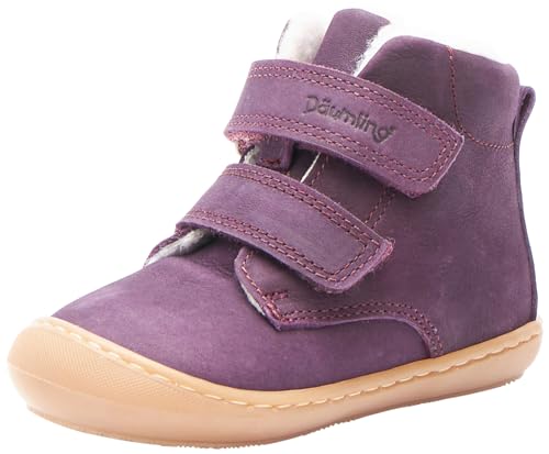 Däumling Jungen Mädchen Soni Stiefelette, Country aubergine, 20 EU Schmal von Däumling