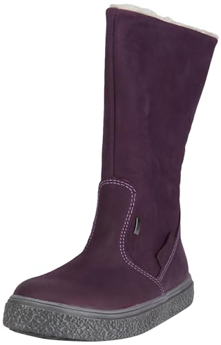 Däumling Jungen Mädchen Wanda Schneestiefel, Country aubergine, 25 EU Schmal von Däumling