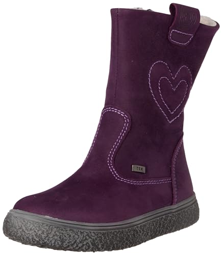 Däumling Jungen Mädchen Werla Schneestiefel, Country aubergine, 25 EU von Däumling