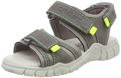 Däumling Jungen Noah Sandalen, Grau (Turino Smoked Pearl 69), 37 EU von Däumling