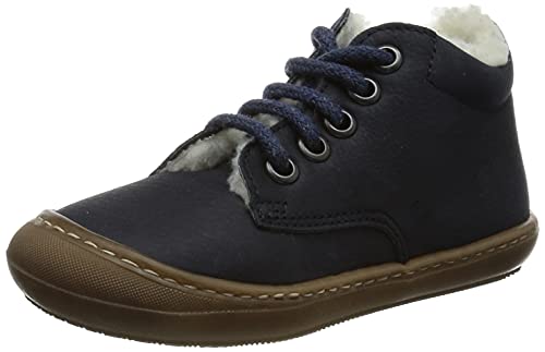 Däumling Jungen Seta Stiefelette, Blau, 22 EU Schmal von Däumling