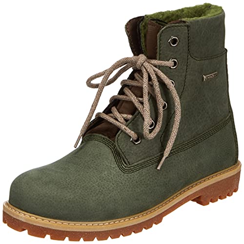 Däumling Unisex Kinder Andy Schneestiefel, Grün, 21 EU Schmal von Däumling