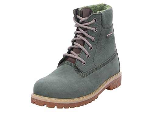 Däumling Unisex Kinder Andy Schneestiefel, Grün, 21 EU Schmal von Däumling