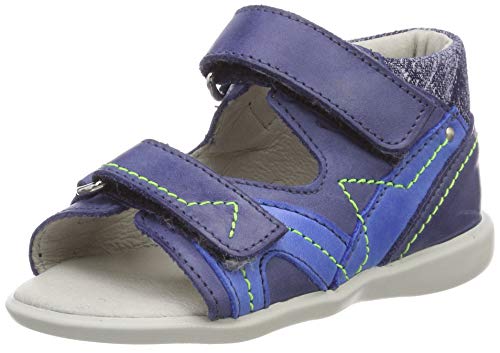 Däumling Jungen Unisex Kinder Bodil Sandalen, Blau (Seta Jeans 42), 20 EU von Däumling