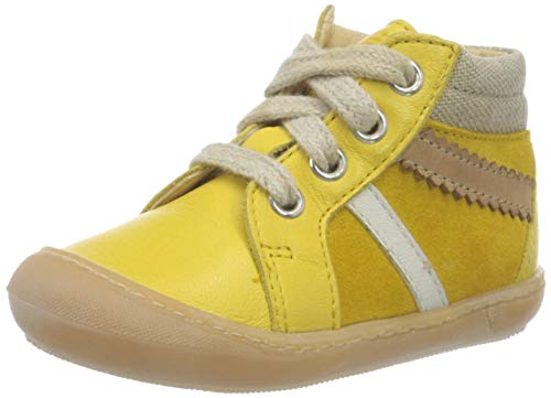 Däumling Jungen Unisex Kinder Susan Lauflernschuh, Tomaia Giallo, 21 EU Schmal von Däumling