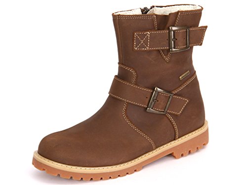 Däumling Mädchen Ada Kurzschaft Stiefel, Braun (93Denver Hotdog) von Däumling