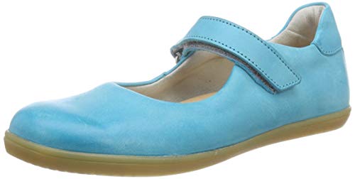 Däumling Mädchen Adis Geschlossene Ballerinas, Blau (Seta Caribe 51) von Däumling