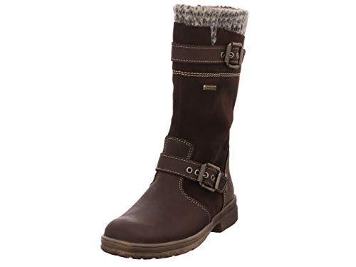 Däumling Jungen Mädchen Alia Kurzschaft Stiefel, Braun (Denver Espresso 30), 27 EU von Däumling