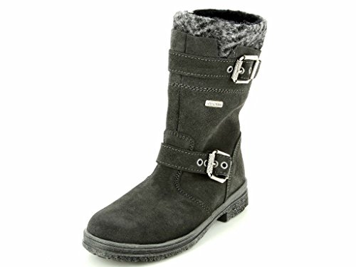 Däumling Mädchen Alia Langschaft Stiefel, Grau (86Turino Asphalt), 31 EU von Däumling