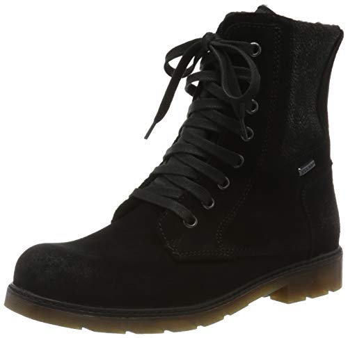 Däumling Mädchen Buda Stiefeletten, Schwarz (Jackson Schwarz 70) von Däumling