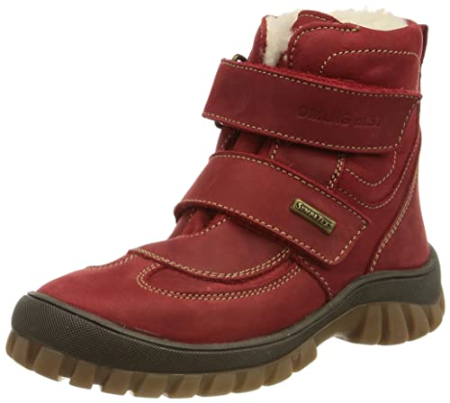 Däumling Mädchen Habibi Schneestiefel, Rot, 26 EU Schmal von Däumling