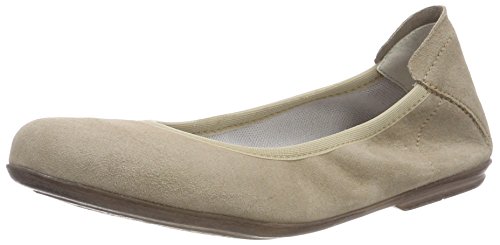 Däumling Mädchen Hadia Ballerinas, Braun Capretto Tartuffo 89, 32 EU Schmal von Däumling