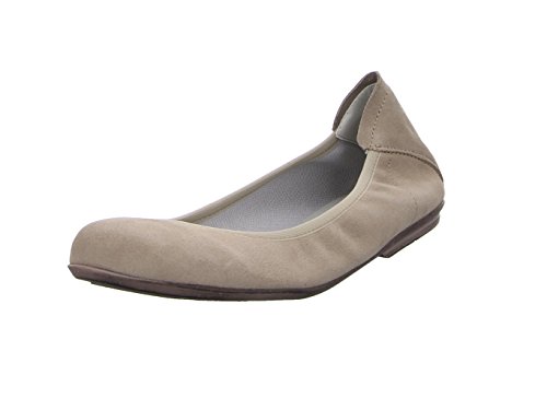 Däumling Hadia Ballerinas, Braun (Capretto Tartuffo 89), 37 EU Schmal von Däumling