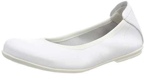 Däumling Mädchen Hadia Ballerinas, Weiß Odissea Weiss 71, 38 EU Schmal von Däumling