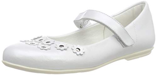 Däumling Hillery Ballerinas, Weiß (Perlato Weiss 71), 38 EU von Däumling