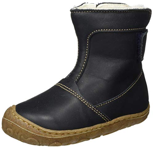 Däumling Jungen Mädchen Nature Line Stiefelette, Bio Nappa Ozean, 22 EU von Däumling