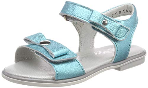 Däumling Mädchen Rachel Riemchensandalen, Blau (Las Vegas Caribe 51) von Däumling