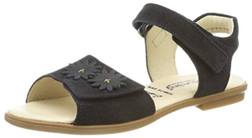 Däumling Mädchen Rosalie Offene Sandalen, Blau (Nappa Cf Ozean) von Däumling